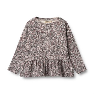 Wheat - T-shirt Carolina LS, Purple Stone Flowers